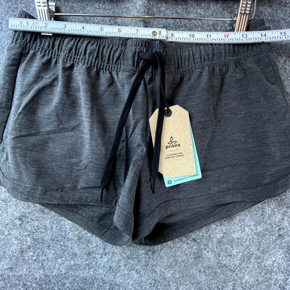 prAna Mariya Hybrid Swim Shorts Womens XS Grey Organic Recycled Quick Dry Hike - Picture 7 of 11